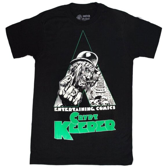 Tales From the Crypt "Clockwork Orange" Black Graphic Tee S-M-L-XL-2XL-3XL NWT - Picture 1 of 3